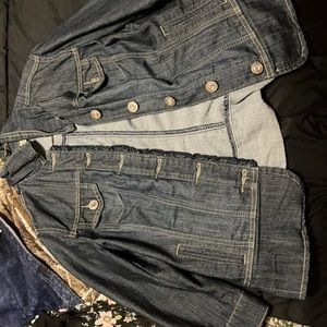 A blue Jean jacket